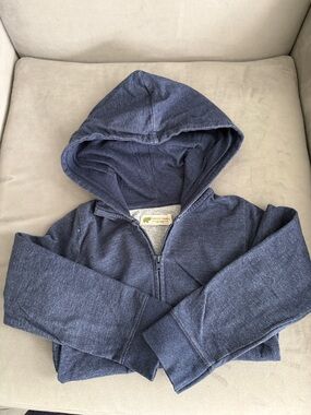 Sweatshirt!Hoodie with Full Zip - Monica and Andy